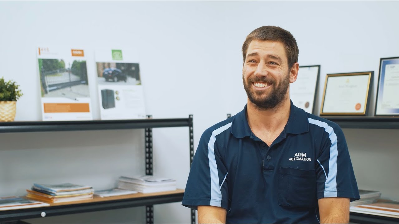 Tim Iten, director of AGM Automation, in his testimonial video